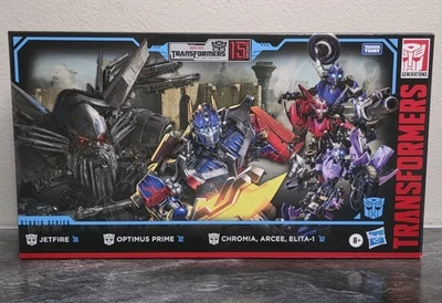 Transformers Studio Series Revenge Of The Fallen Jetfire Optimus Prime Box Set Foto 1 de 4