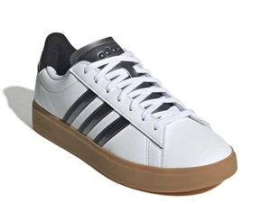 Adidas Grand Court 2.0 Blanco Mujer Zapatos Tenis Ropa Deportiva JH8683 Talla 9.5 NUEVO - Imagen 1 de 5