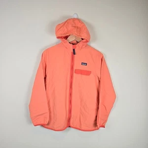Patagonia Kids Baggies Jacket Size XL/14 Coho Coral Pimento Red - Picture 1 of 4