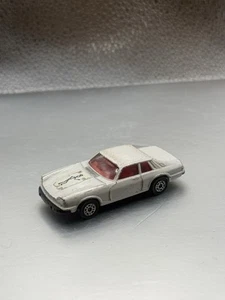 Vintage Corgi Junior THE SAINT'S White Jaguar XJ-S Cast Car Black Windows Rare! - Picture 1 of 7