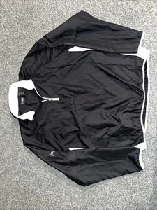 PING Nero W Bianco Golf Pullover Giacca 1/4 Zip Giacca a Vento Maglione Medium - Foto 1 di 5