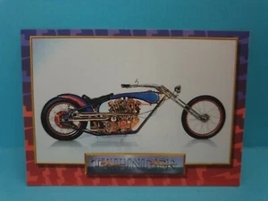 Thunder Motorcycles🏆1993 Custom Handcrafted #6 Trading Card 🏆FREE POST - Picture 1 of 2