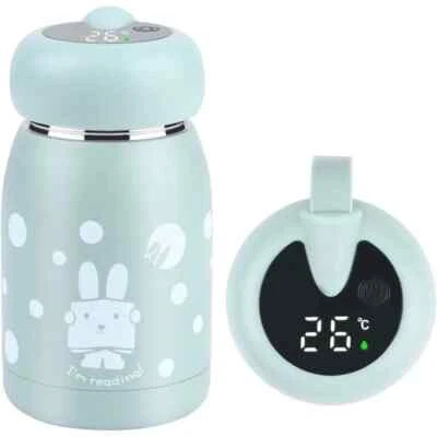 Gourde pour Enfant Bouteille Isotherme 320ml Acier Inoxydable Affichage LED - Photo 1/4