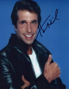 Henry Winkler authentic signed autographed 8x10 photograph holo COA - Picture 1 of 3
