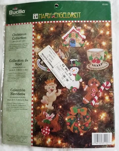 Bucilla Felt Ornamet Kit CHRISTMAS COLLECTION Mary Engelbreit 85190 NEW - Picture 1 of 5