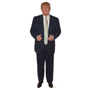 PRESIDENT DONALD TRUMP Lifesize CARDBOARD CUTOUT Standee Standup Poster MAGA - Picture 1 of 2