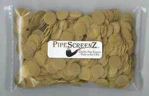 5 X 1000+ .625" (5/8") PipescreenZ™ BRASS PIPE SCREENS - Made in USA (5000+) - Picture 1 of 2