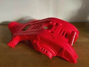 HONDA CRF 250 R  2022 - 2024  ACERBIS  PLASTIC SKID GLIDE PLATE SUMP GUARD RED - Picture 1 of 2