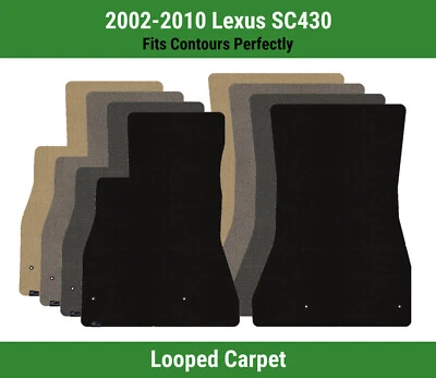 Lloyd Classic Loop Front Row Carpet Mats for 2002-2010 Lexus SC430  - Image 1 of 4