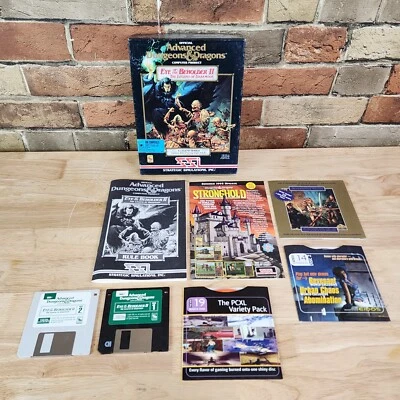 AD&D Eye of the Beholder II The Legend of Darkmoon PC Game 3.5” IBM PC Complete - Image 1 of 4
