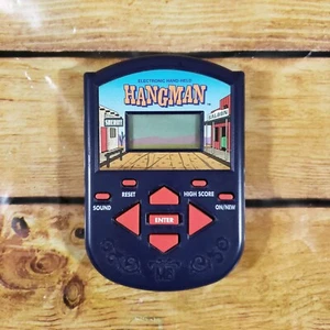 Milton Bradley HangMan Electronic Hand Held Game 1995 Vintage - Tested Works - Picture 1 of 3