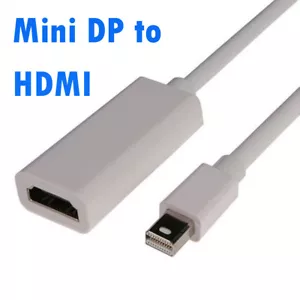 Adattatore Mini DPThunderbolt maschio a HDMI Femmina per macbook pro e air - Foto 1 di 3