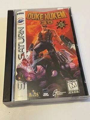 DUKE NUKEM Ntsc US für SEGA SATURN mit Long Box OVP und Anleitung - Bild 1 von 4