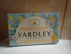 Jabón nutritivo para barra de bebé Yardley London con flores de manzanilla 4 oz - Imagen 1 de 2