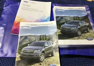 FORD RANGER OWNERS MANUAL AND SERVICE BOOK 2020 PX3 GENUINE - Picture 1 of 3