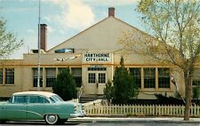 c1950s City Hall, Hawthorne, Nevada Postcard