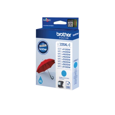 Brother LC225XL Cyan Tinte original LC-225 für MFC DCP 4420, 4620, 4625, 5320  - Bild 1 von 2