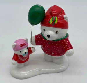 Figura de cerámica Department 56 Bear Mama & Baby con chupete - Imagen 1 de 10