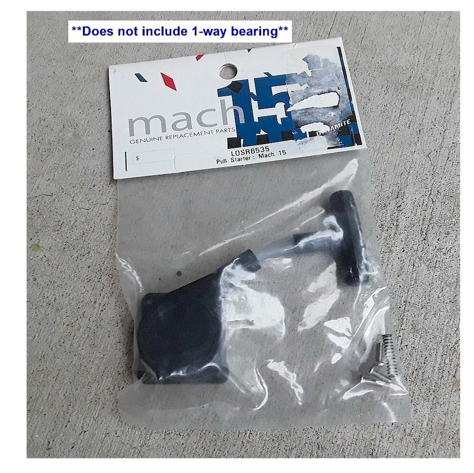 Arranque de dinamita de coche de radiocontrol de colección para motor Mach .15 LOSR6535 XXX-NT stock antiguo Foto 1 de 1