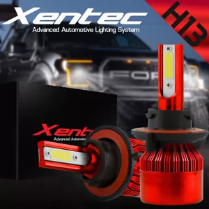 XENTEC LED HID Headlight Conversion kit H13 9008 6000K 2015-2016 Jeep Renegade - Picture 1 of 12