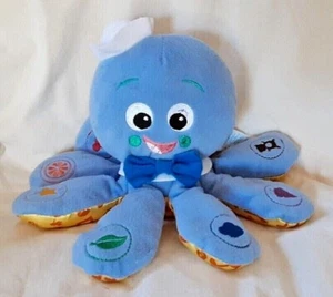 Baby Einstein Octoplush Octopus Blue Plush Animal Trilingual Musical Colors  - Picture 1 of 4