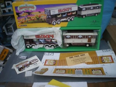 1/50 Leyland + Caravane manège Auto Tamponneuse Silcock's Corgi Classics 24801 - Photo 1/4