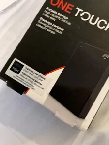 Seagate One Touch 4TB Portable External Hard Drive HDD - Picture 1 of 7