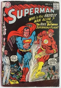 Superman #199 (1967) 1st Superman vs Flash Race - Bild 1 von 23
