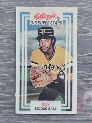 JOHNNY RAY 1983 KELLOGG'S PIRATES - Image 1 of 2