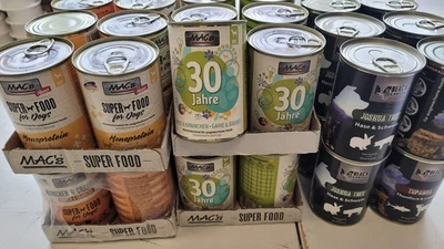 36 Dosen a. 400 & 410g = 14,5 Kg  - Hunde-Nassfutter,  von MAG`s  & BLACK CANYON - Bild 1 von 4