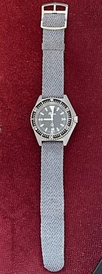 Precista PRS-18-Q Time Factors Watch With Crown & Buckle Perlon Grey Strap - Image 1 of 4
