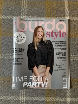 Burdastyle 1/2024 Sewing Pattern Magazine New Uncut - Image 1 of 3