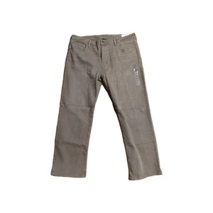 Jeans American Eagle Relaxed Straight Easyflex Marrone Nuovi con etichette Taglia 40 x 32 - Foto 1 di 4