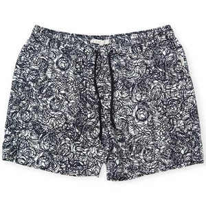 ONIA Swim Trunk Men XL Charles 5” Mesh Lined Elastic Waist Drawstring Shorts Zip - Picture 1 of 14