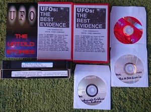 UFO- VHS & DVD-R  DUBBED LOT. Bill Knell. Peter Jennings. Area 51. ETC - Picture 1 of 18
