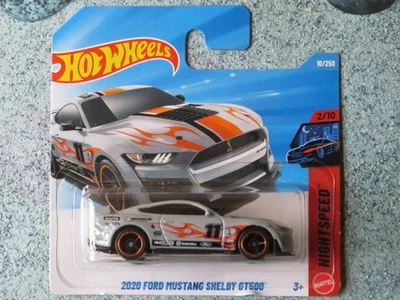 Hot Wheels H6A 010 2020 FORD MUSTANG SHELBY GT500 2026 Grey 010/250 CaseA - Image 1 of 2