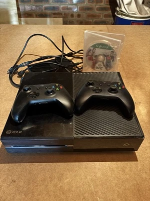 Microsoft Xbox One 500GB Video Game Console - Black - 2 Controllers & 1 Game - image 1 of 4
