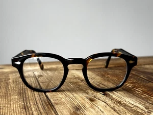 Moscot Lemtosh 46 Tortoise Havana Glasses, New Without Tags - Picture 1 of 9