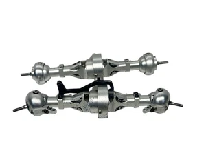 Unknown Brand Aluminum Front & Rear Axles For Axial SCX10 1/10 Crawler #16988 - Picture 1 of 7