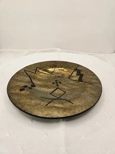 Vintage 1992 Merry Morrison Studio Art Glass Plate 6" - Picture 1 of 7