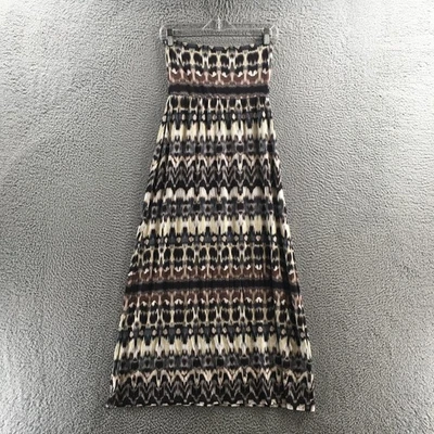 Maxi Falda Cynthia Rowley Línea A Para Mujer S Multicolor Tie-Dye Pull On Informal NUEVA Foto 1 de 4