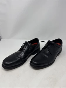 Rockport Schuhe Herren Größe 13 elegant leicht schwarz V80556 flexibler Anzug Arbeit - Bild 1 von 9