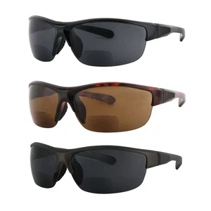 3 Pairs Bifocal Sunglasses for Men and Women, Half Rim Outdoor UV Protection ... - Picture 1 of 8