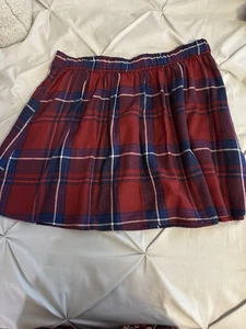 Old Navy Plaid Mini Skirt Medium - Picture 1 of 3