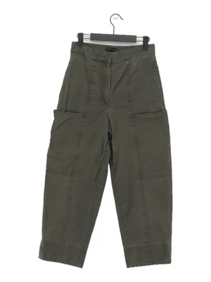 COS Women's Trousers UK 6 Green Cotton with Elastane Straight Cargo - Image 1 of 4