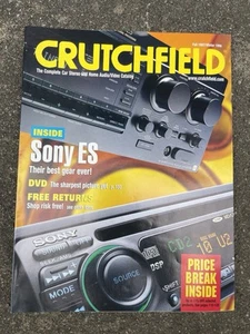 Rare CRUTCHFIELD CATALOG Magazine Fall 1997 Winter 1998  - Car Stereo VTG 90s - Picture 1 of 4