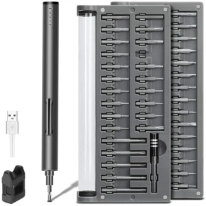POWERGIANT Mini Electric Screwdriver, Small Cordless Power Screwdriver Set with - Picture 1 of 10