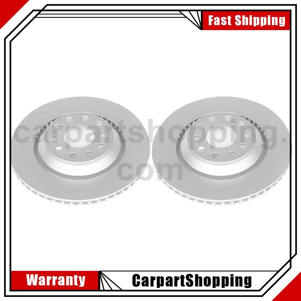 2 rotores de freno traseros para Audi S3 2015 2016 Foto 1 de 2