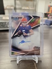 2022 Topps Bowman U Best Football Graham Mertz Autograph Card Nm JD