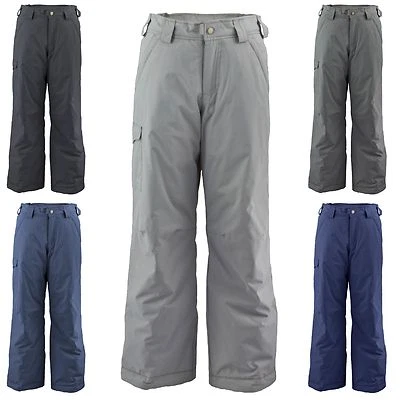 Calça de tecido impermeável White Sierra Youth Boy's Bilko isolada esqui snowboard - Imagem 1 de 4